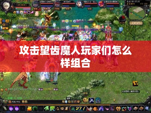 攻击望齿魔人玩家们怎么样组合 - 魔域SF - www.12345my.com