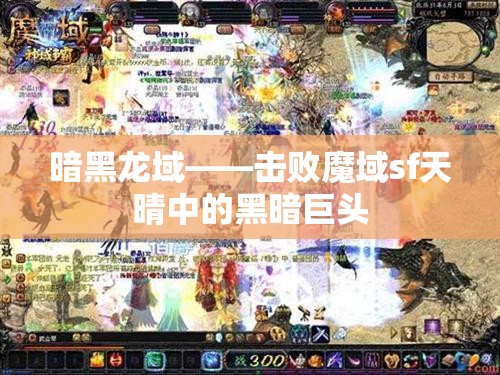 暗黑龙域——击败魔域sf天晴中的黑暗巨头 - 魔域SF - www.12345my.com