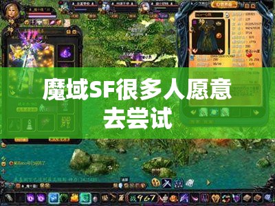 魔域SF很多人愿意去尝试 - 魔域SF - www.12345my.com