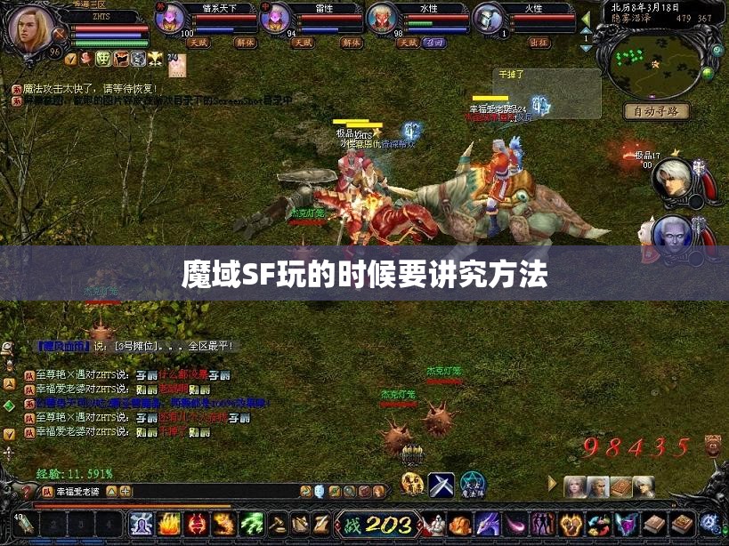 魔域SF玩的时候要讲究方法 - 魔域SF - www.12345my.com