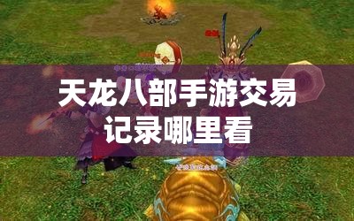 天龙八部手游交易记录哪里看